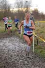 Kirsty Legg (Middlesbrough AC Mandale) on her way to winning the 2012 North East Championships, Summerhill Country Park, Hartlepool.